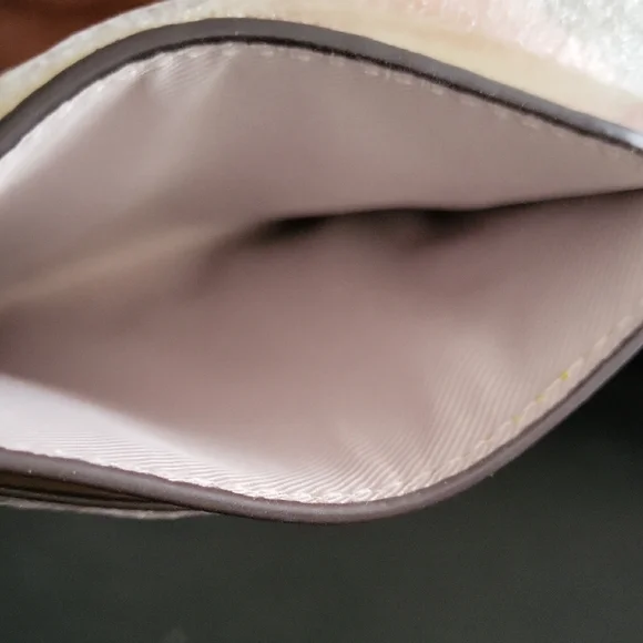 Kate Spade Mustard Yellow Card Holder In Saffiano Leather - Picture 3 of 4